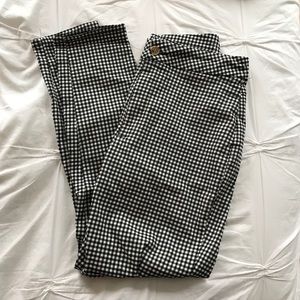 pacsun gingham pants size m